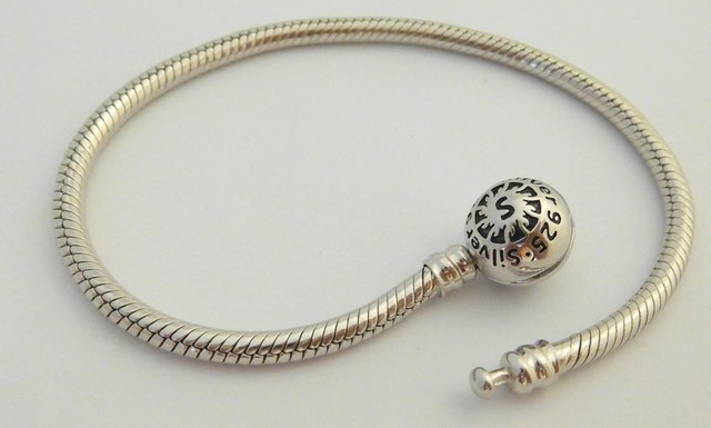 Karel Mýl - 13gr Stříbrný náramek (had) pro provlékací přívěšky 08243 (030848) / 18 cm