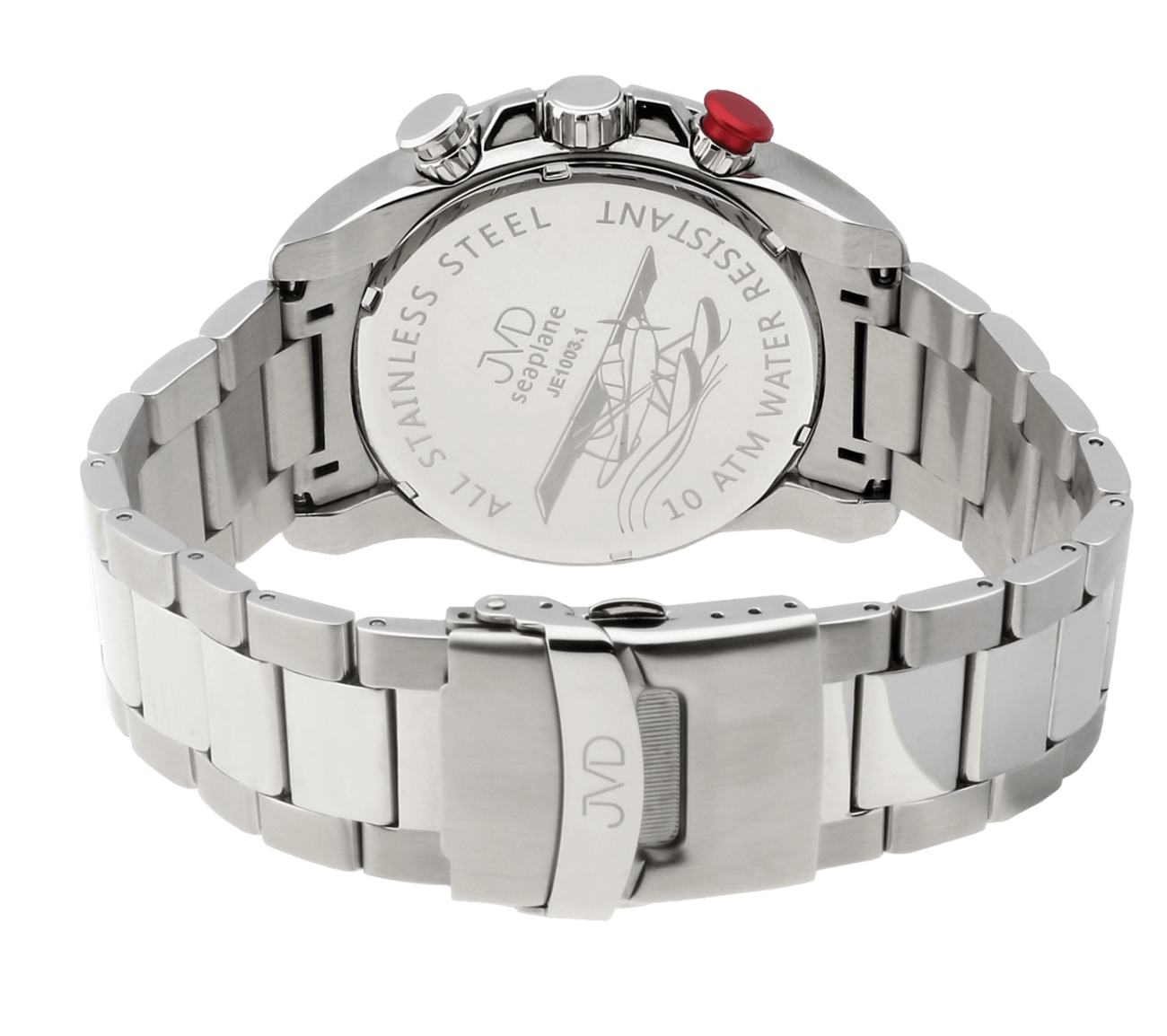 Pánské vodotěsné náramkové hodinky JVD JE1003.1 - chronograf 10ATM