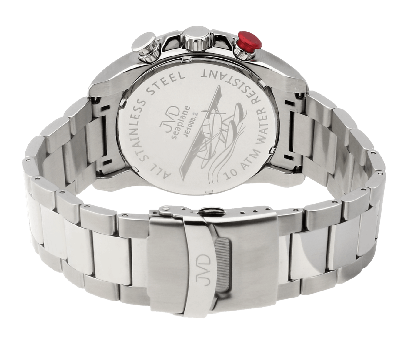 Pánské vodotěsné náramkové hodinky JVD JE1003.2 - chronograf 10ATM