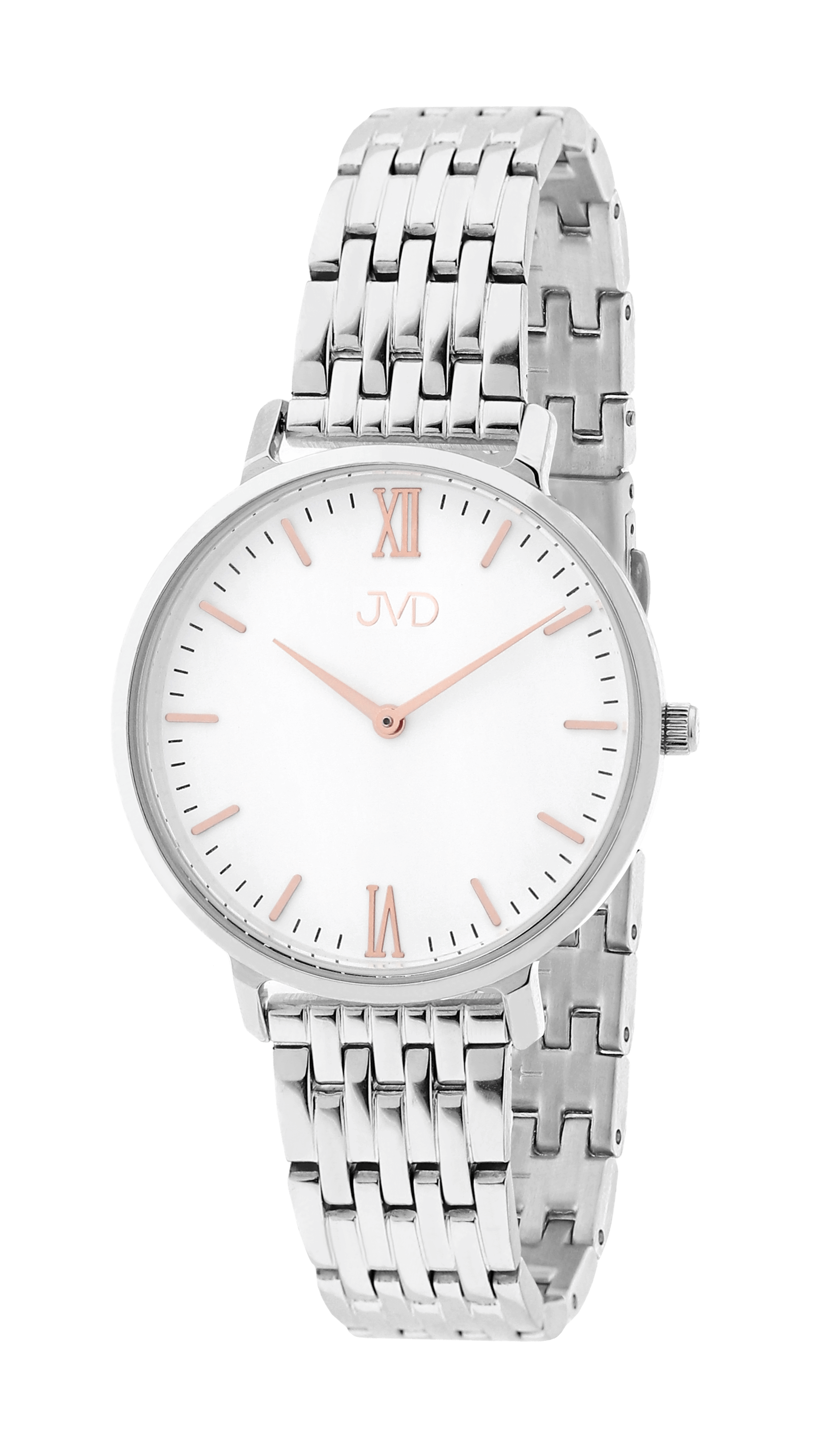 Luxusní dámské elegantní nerezové náramkové hodinky JVD J-TS30
