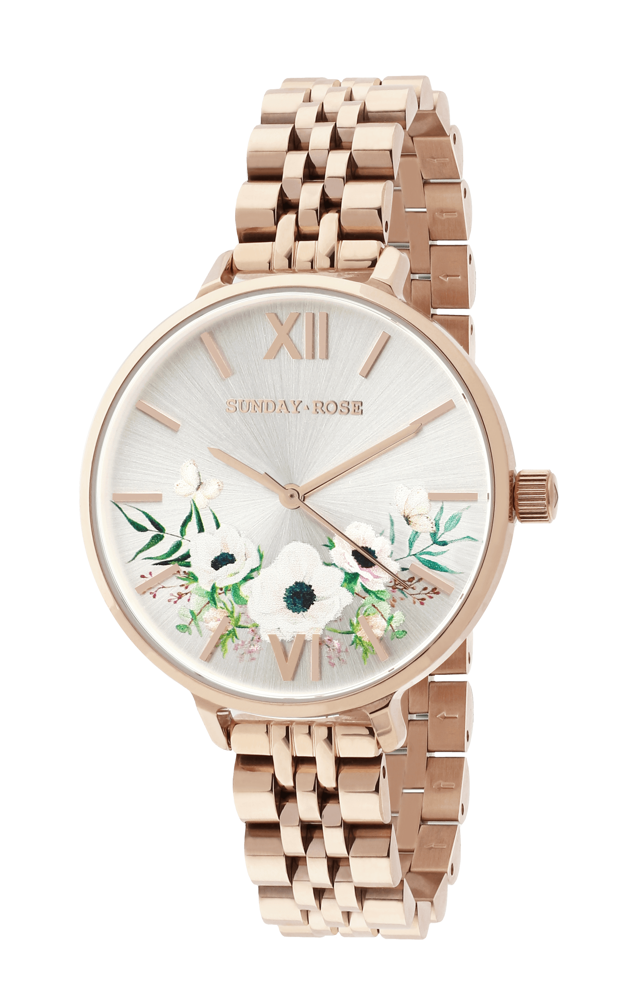 Dámské luxusní designové hodinky SUNDAY ROSE SUN-S22