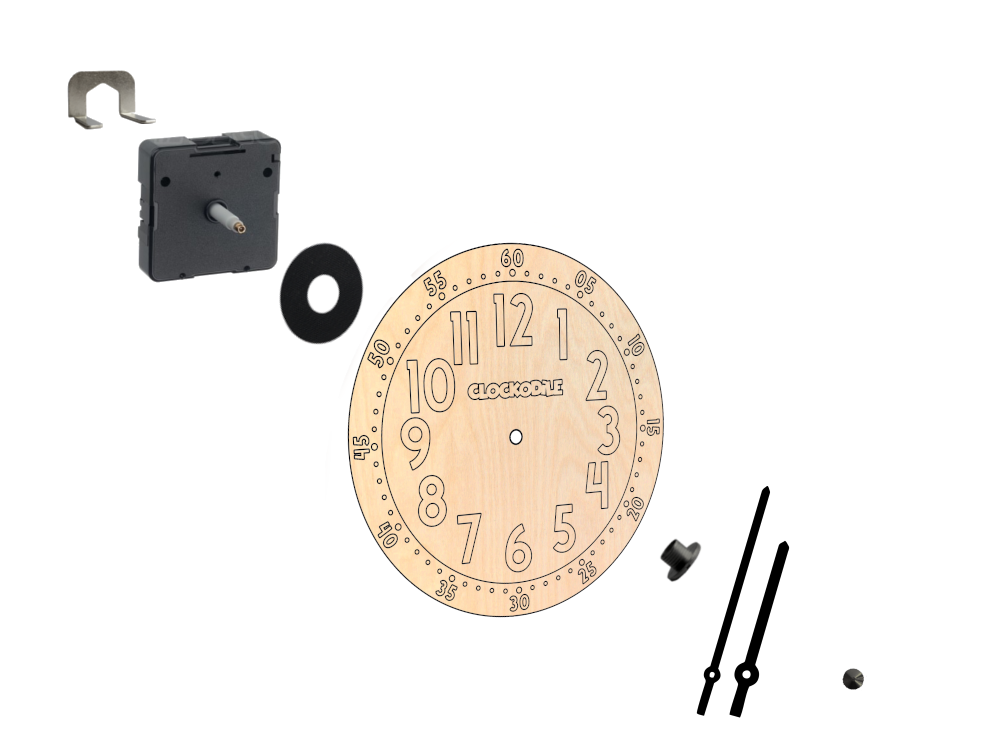 CLOCKODILE Set k výrobě nástěnných hodin s motýlky CLOCKODILE CREATIVE Butterflies CCT0021 POSLEDNÍ KS STAŇKOV