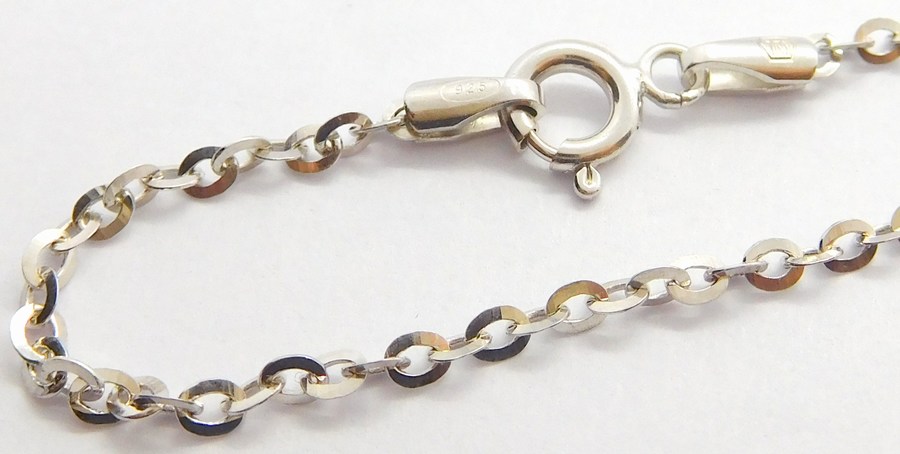 Klenoty Budín Dětský přívěskový stříbrný řetízek 925/1,42gr 36cm 0312056