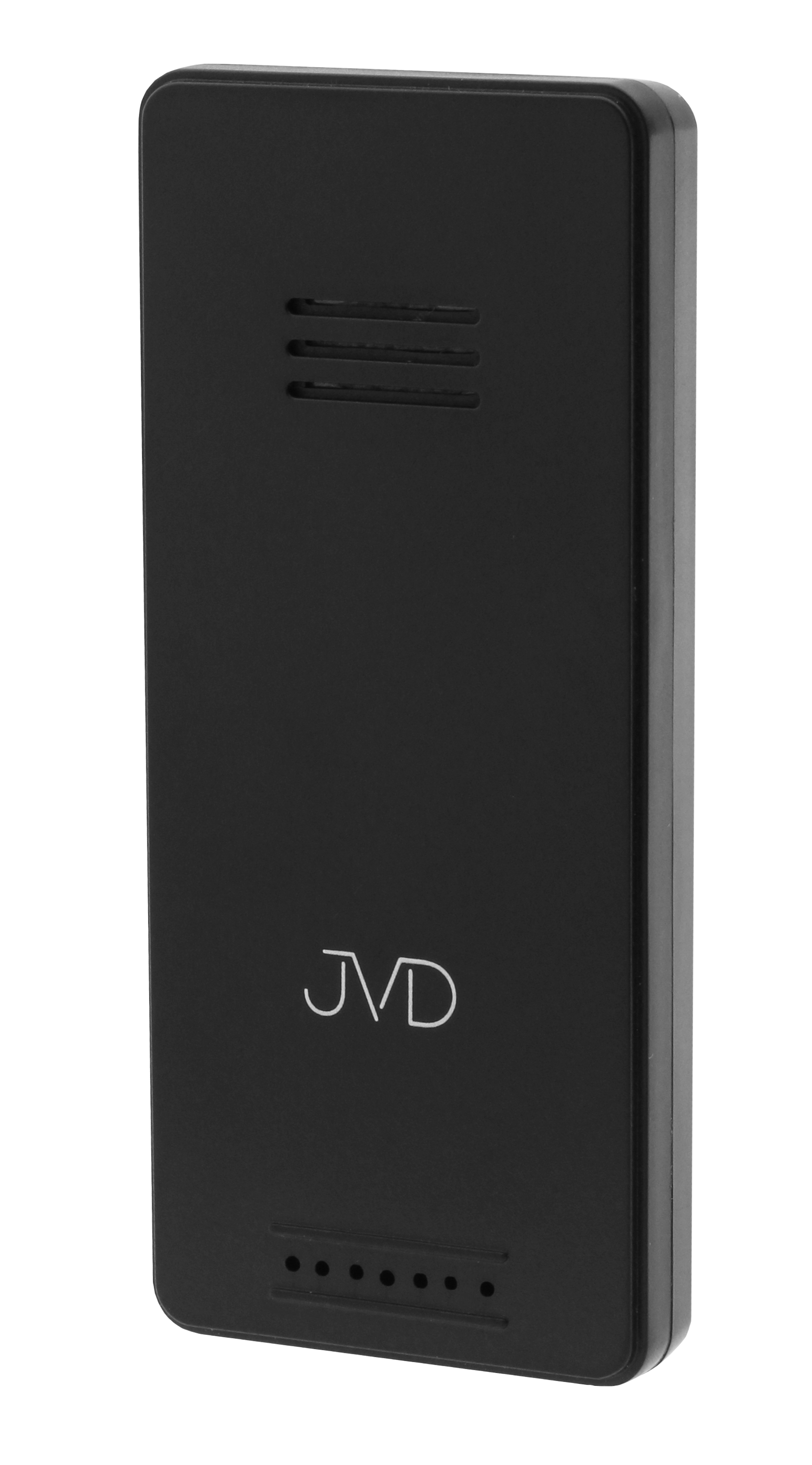 JVD Černý digitální rádiem řízený budík JVD RB3552.2