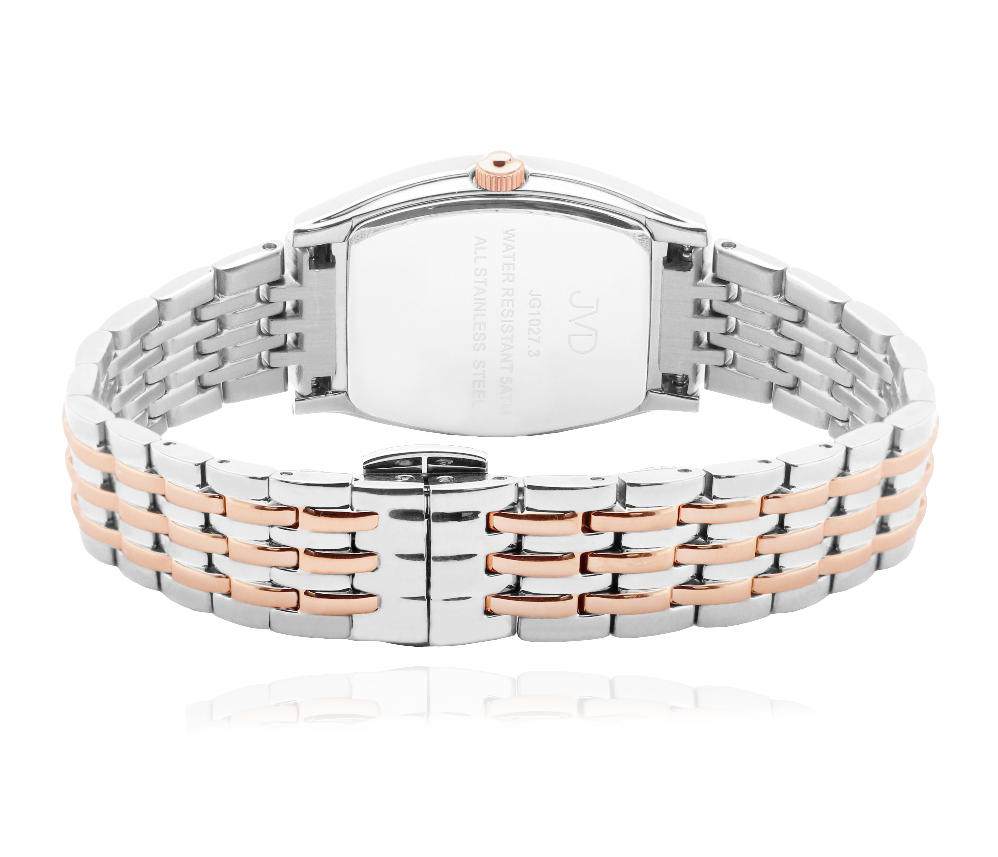 JVD Dámské elegantní hranaté šperkové hodinky JVD JG1027.2