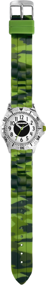 CLOCKODILE Barevné svítící maskáčové sportovní chlapecké dětské hodinky SPORT 4.0 CWB0082