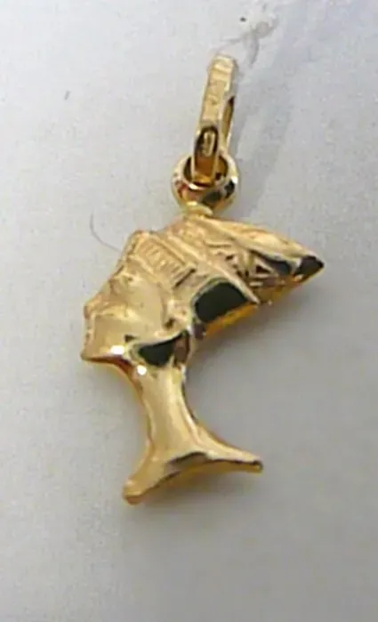 Klenoty Budín Zlatá kleopatra - přívěsek - hlava kleopatry 585/0,29gr H323