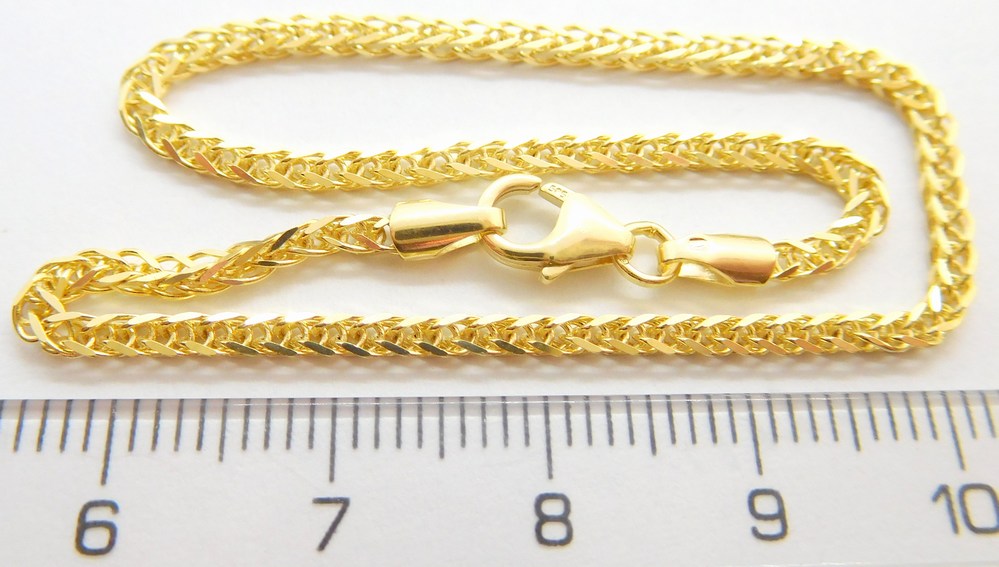 Klenoty Budín Dámský pevný zlatý náramek ze žlutého zlata 585/1,80gr 18cm HK7021