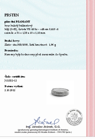 Luxusní zásnubní diamantový zlatý mohutný prsten 585/1,96 gr J-21522-12 POŠTOVNÉ ZDARMA!