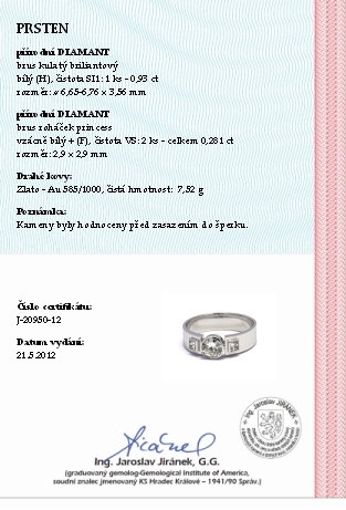 Pánský diamantový luxusní mohutný prsten 585/7,52 gr J-20950-12 