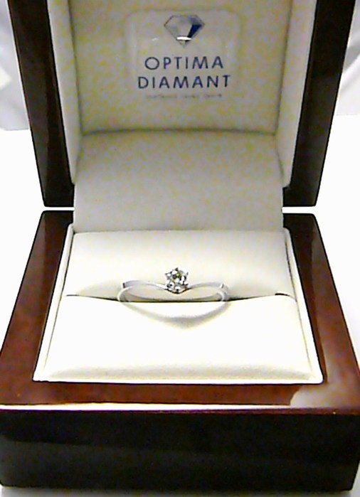 Klenoty Budín Zlatý zásnubní prsten s přírodním diamantem 585/1,75 gr J-24571-14