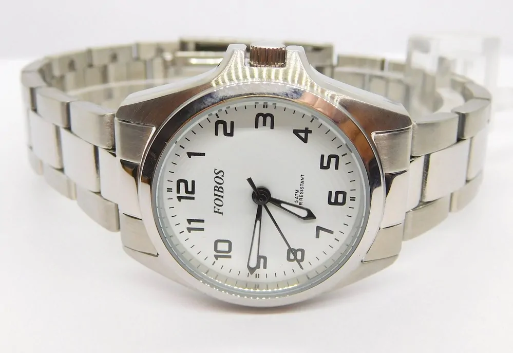 FOIBOS Dámské ocelové čitelné hodinky 5ATM FOIBOS CK1571.12