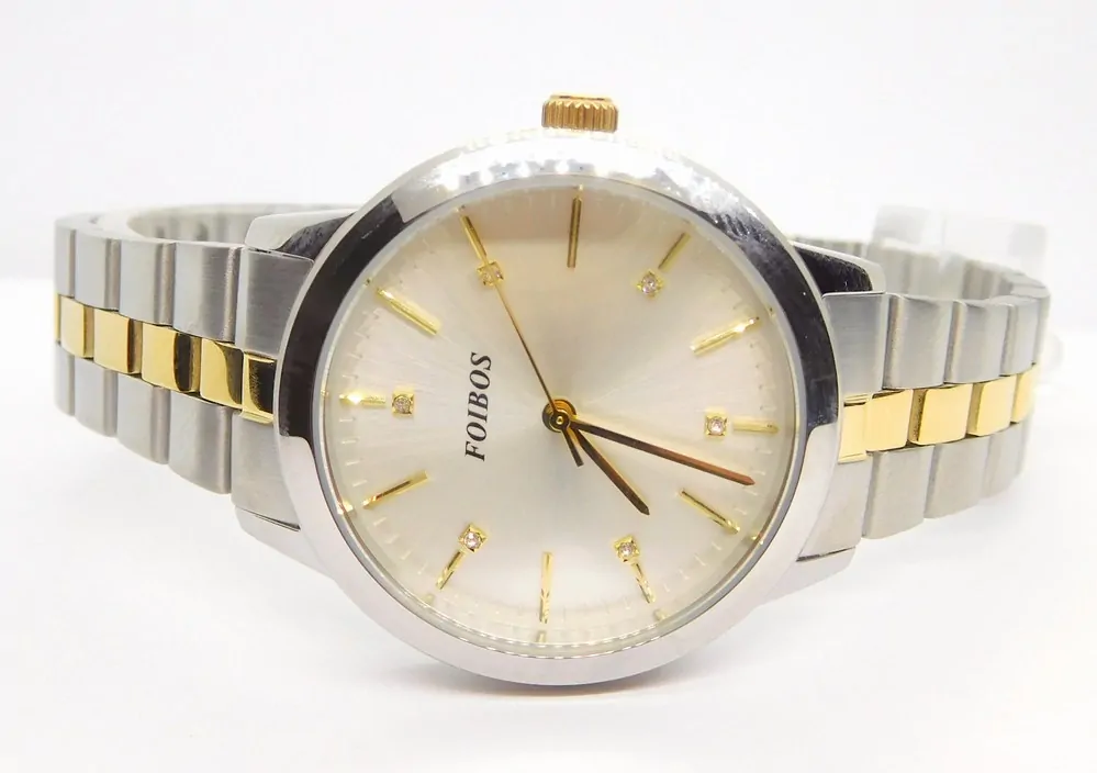 FOIBOS Dámské ocelové bicolor hodinky FOIBOS CK3539.1