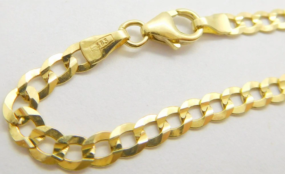 Klenoty Budín Pánský mohutný zlatý řetěz řetízek ze žlutého zlata PANCER 585/7,12gr 60cm HK6270