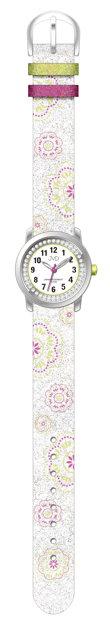 Dětské dívčí náramkové hodinky JVD J7171.1