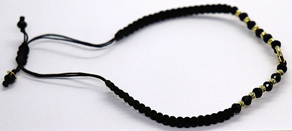 Klenoty Budín Dámský zlatý náramek ze žlutého zlata 585/0,60gr HK7131