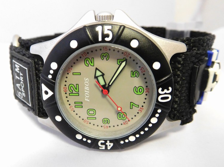 Foibos Chlapecké dětské hodinky Foibos CK2589.3 pro malé fotbalisty - 5ATM