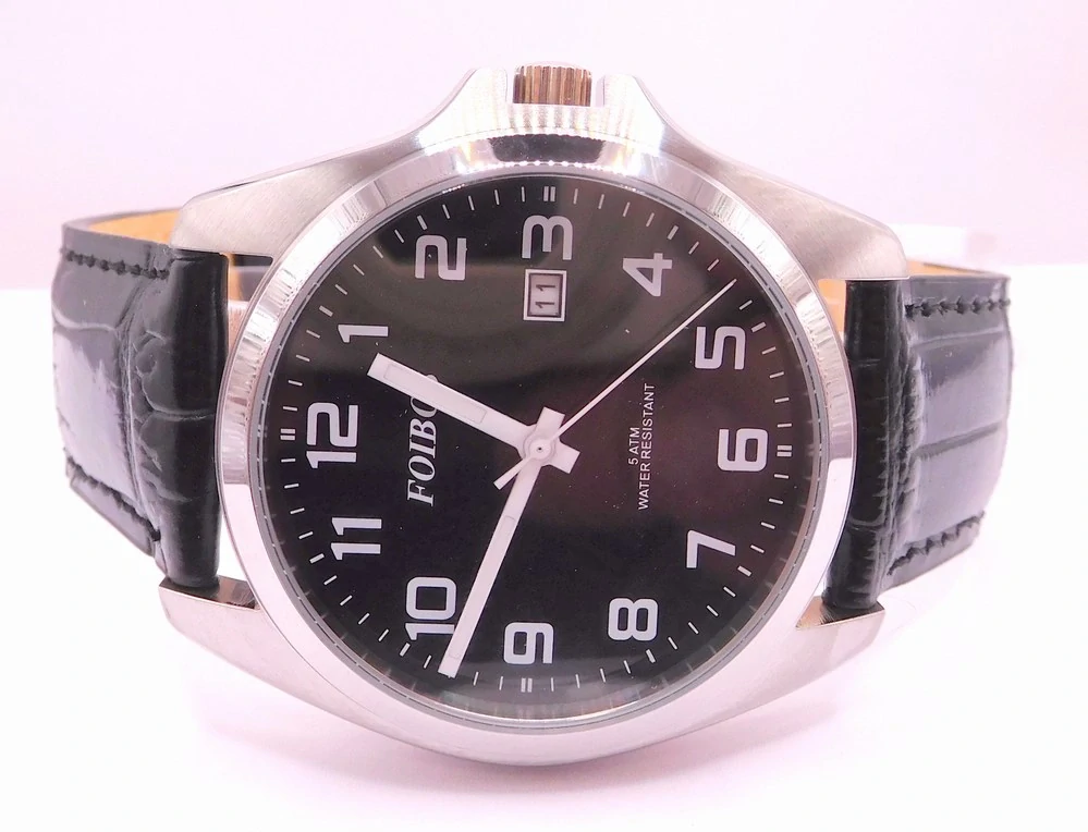 Foibos Pánské voděodolné ocelové hodinky Foibos CK1571.6