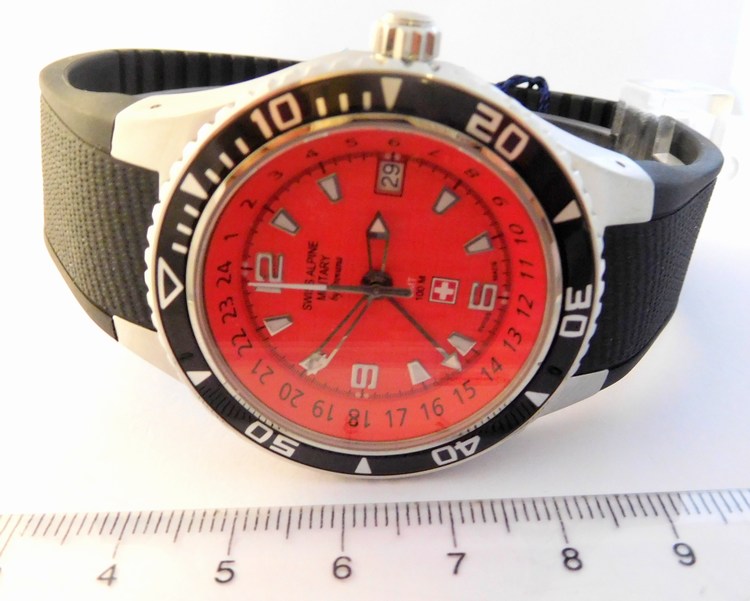 Luxusní pánské vodotěsné hodinky Swiss Alpine Millitary Grovana 1606.1836 SAM
