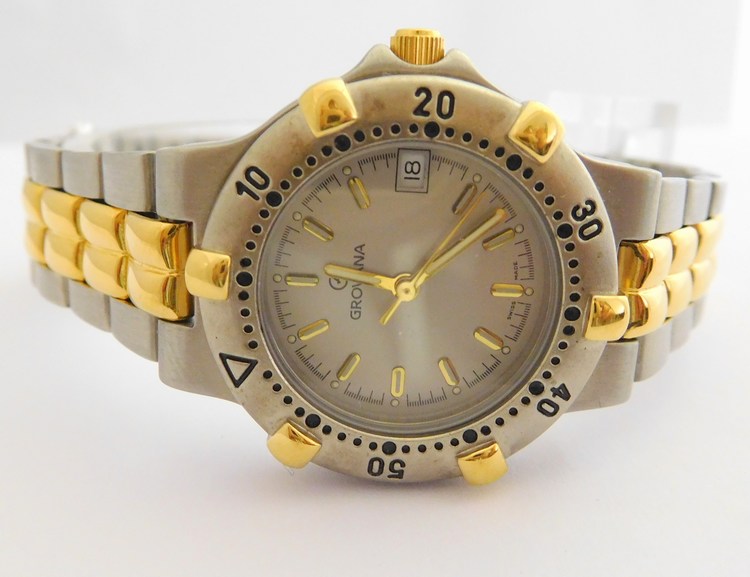 Dámské sportovní švýcarské luxusní hodinky Grovana 5505.1142