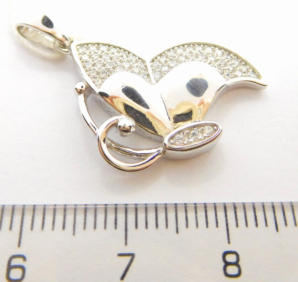 Klenoty Budín Dámský stříbrný přívěsek se zirkony 925/1000 SVLSP35243A1F2