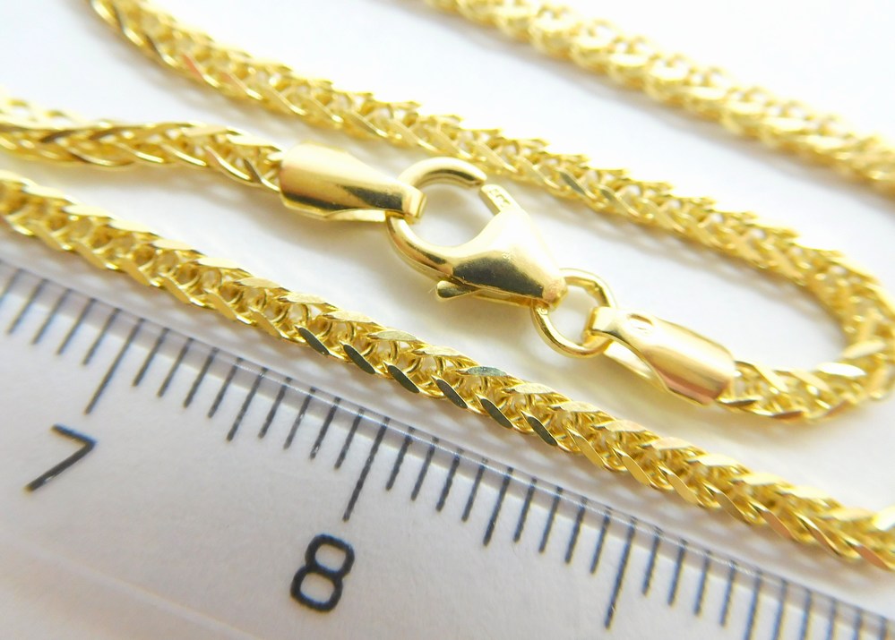 Klenoty Budín Dámský pevný zlatý náramek ze žlutého zlata 585/1,80gr 18cm HK7021