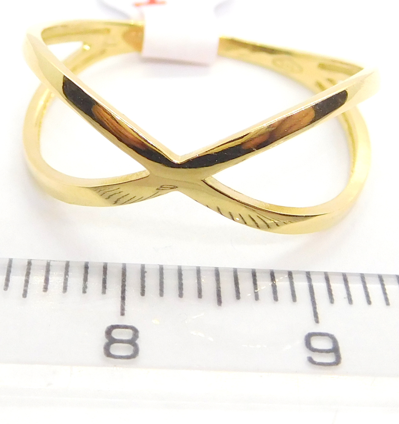 Klenoty Budín Dámský zlatý prsten ze žlutého zlata 585/1,70gr vel. 60 HK1123