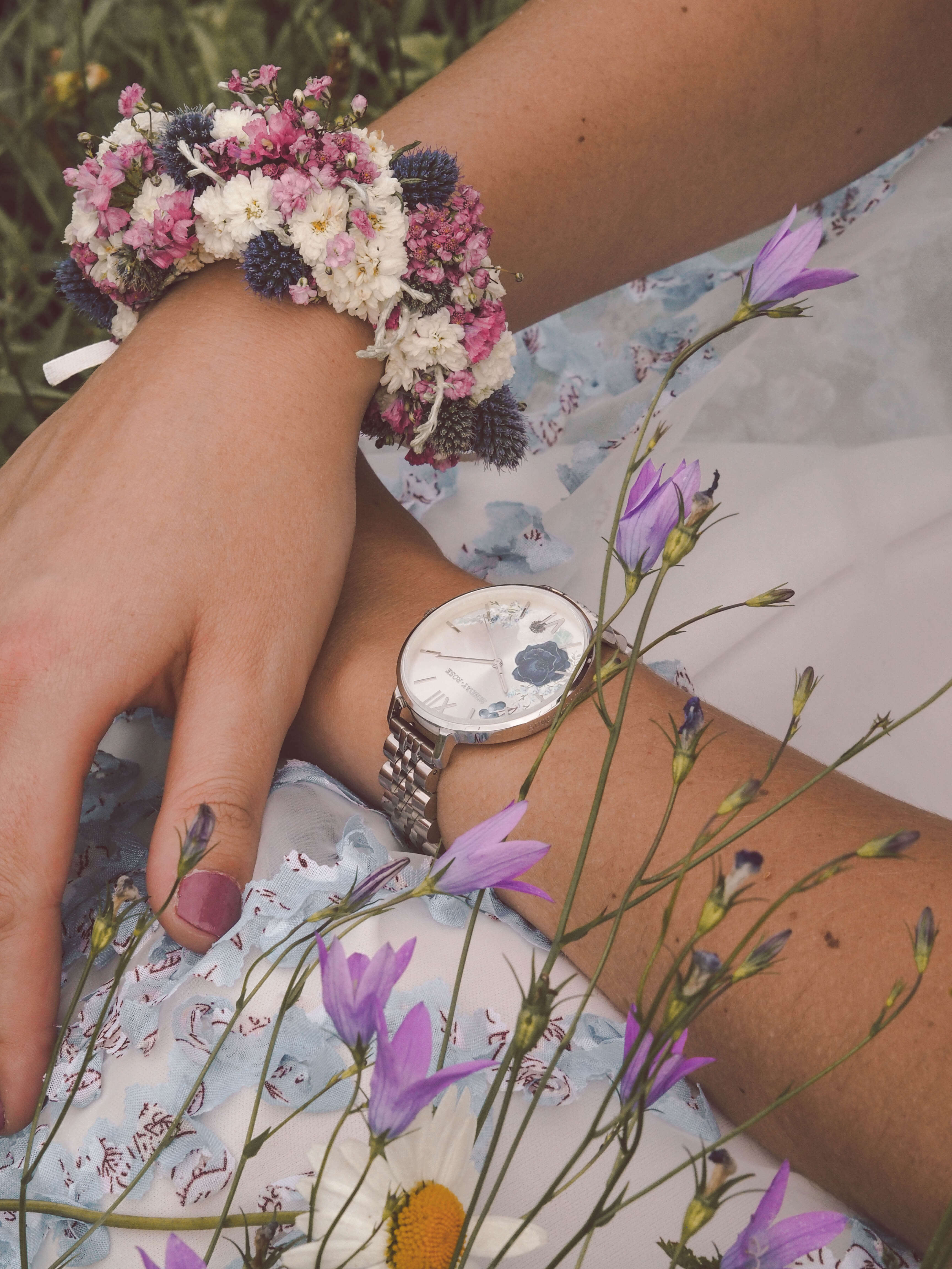 Dámské luxusní designové hodinky SUNDAY ROSE SUN-S24