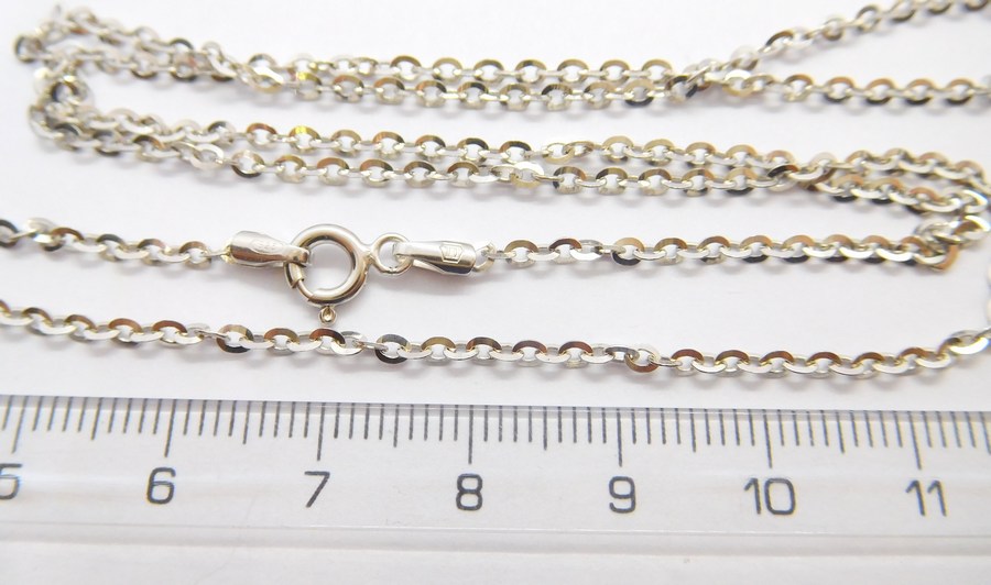 Klenoty Budín Dětský přívěskový stříbrný řetízek 925/1,42gr 36cm 0312056