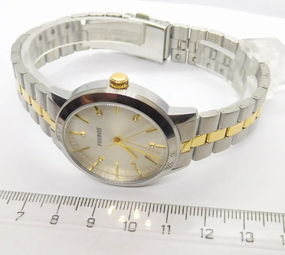 FOIBOS Dámské ocelové bicolor hodinky FOIBOS CK3539.1