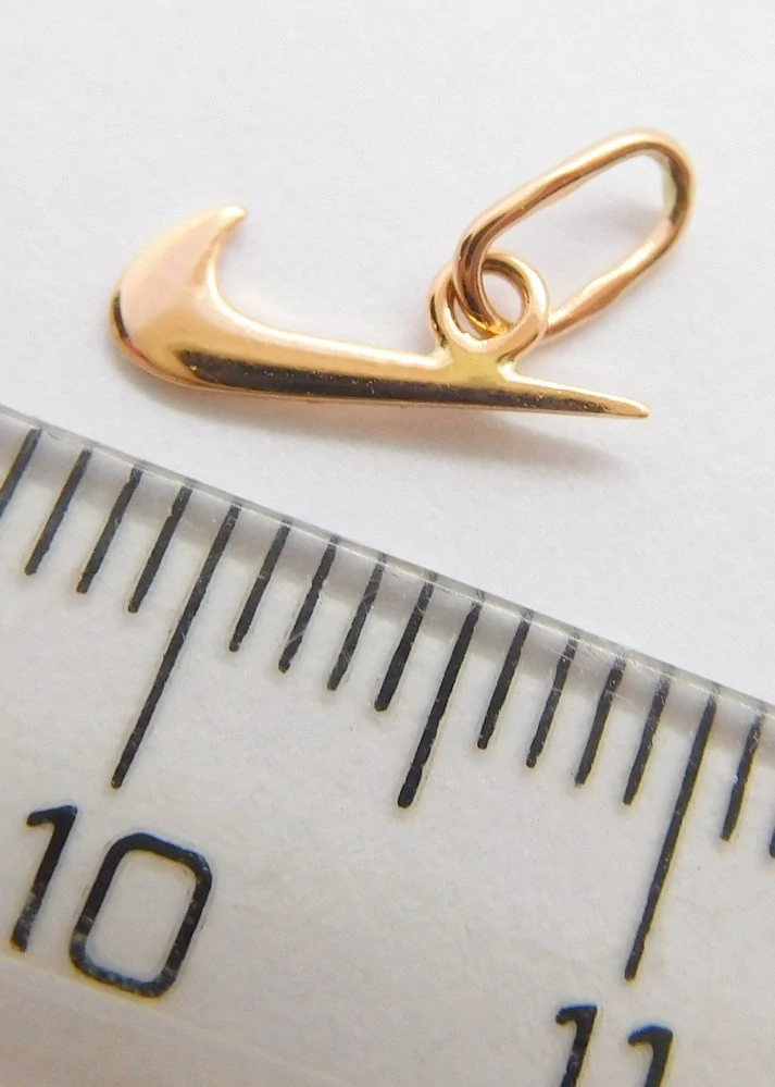 Klenoty Budín Zlatý přívěsek z růžového zlata tvar NIKE 585/0,16gr 741045339