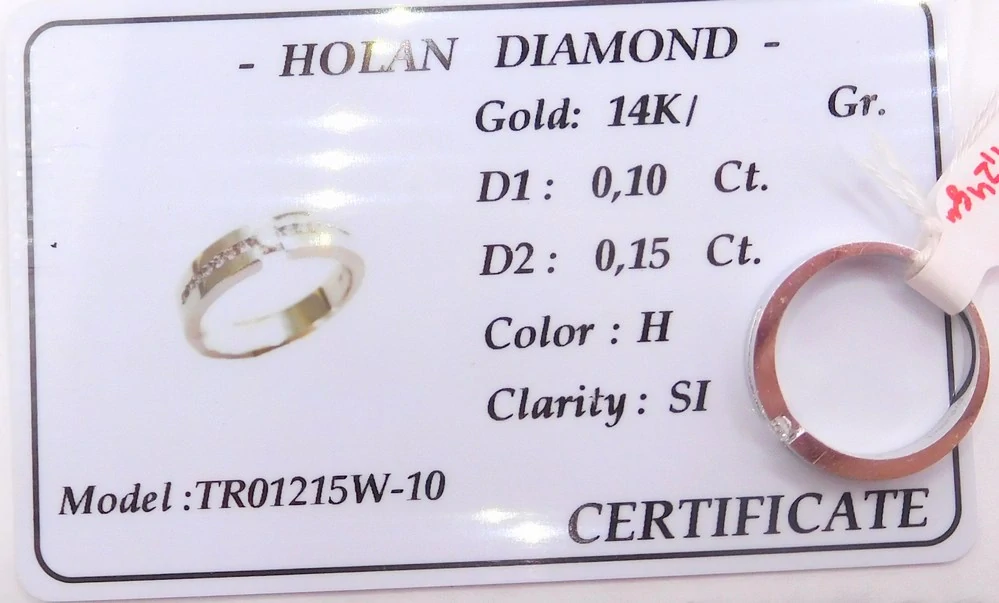 Klenoty Budín Zásnubní diamantový prsten z bílého zlata 585/4,24gr 1/0,10ct vel. 55 HKD62