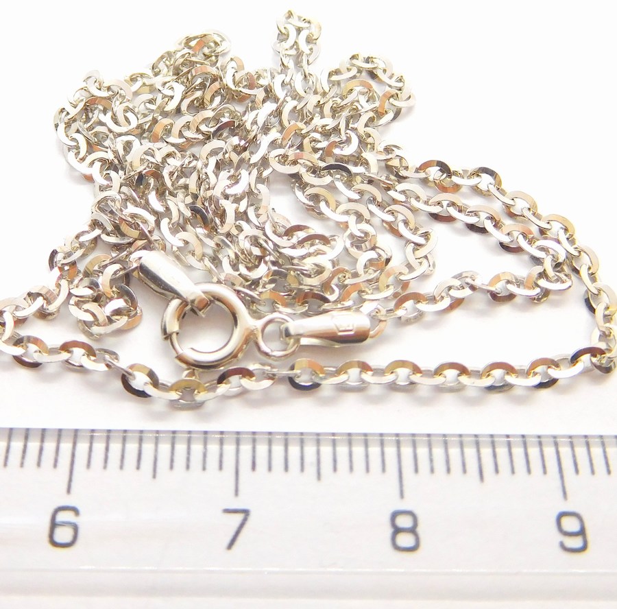 Klenoty Budín Dětský přívěskový stříbrný řetízek 925/1,42gr 36cm 0312056