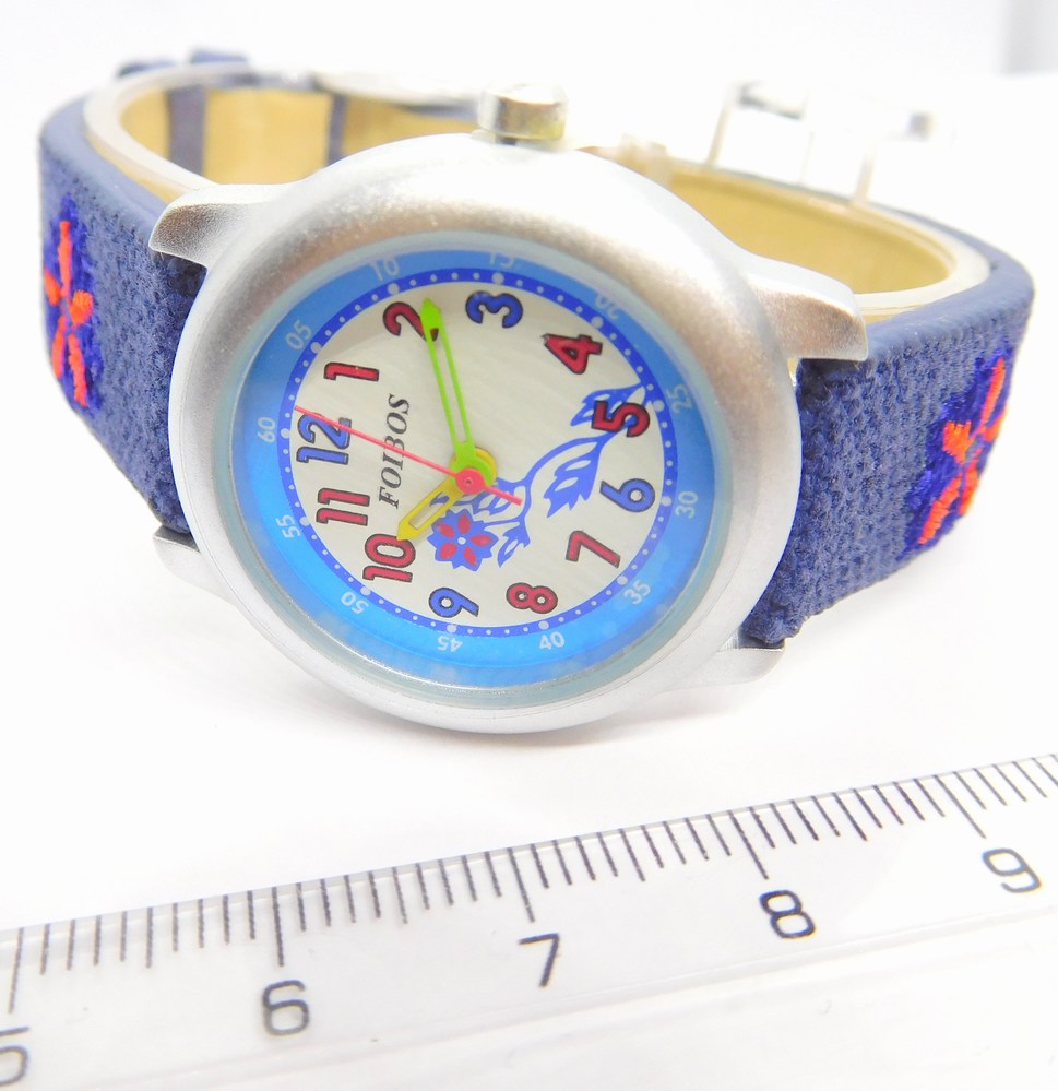 Foibos Dětské unisex modré hodinky Foibos CK1055.3