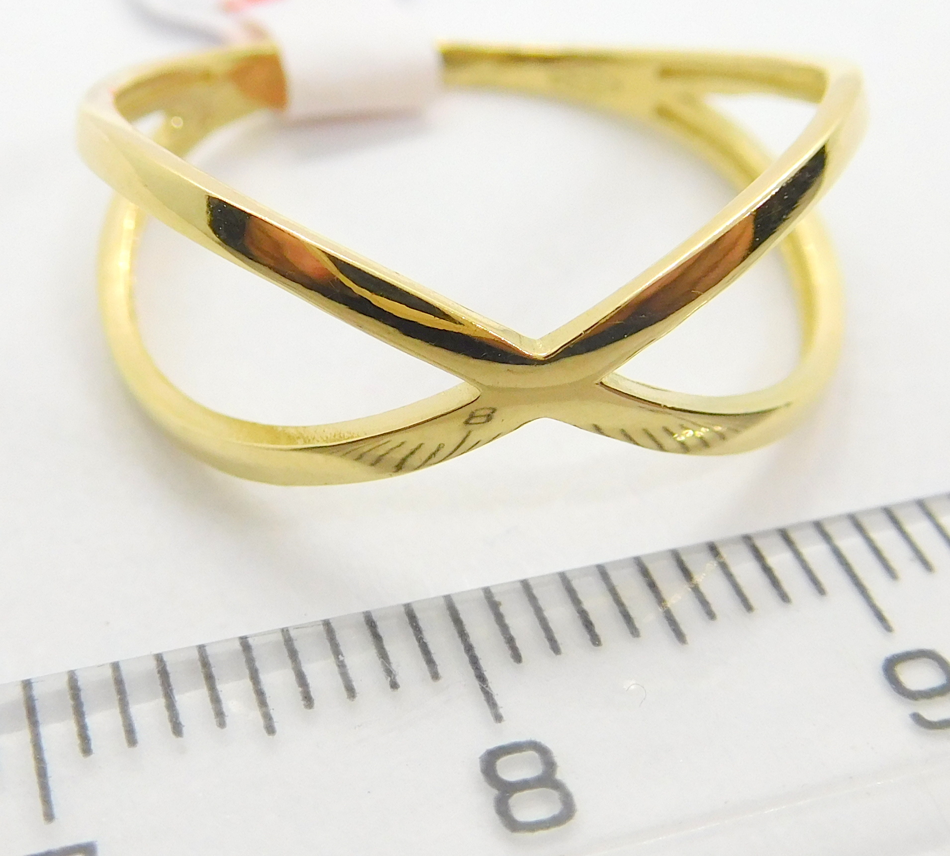 Klenoty Budín Dámský zlatý prsten ze žlutého zlata 585/1,70gr vel. 60 HK1123