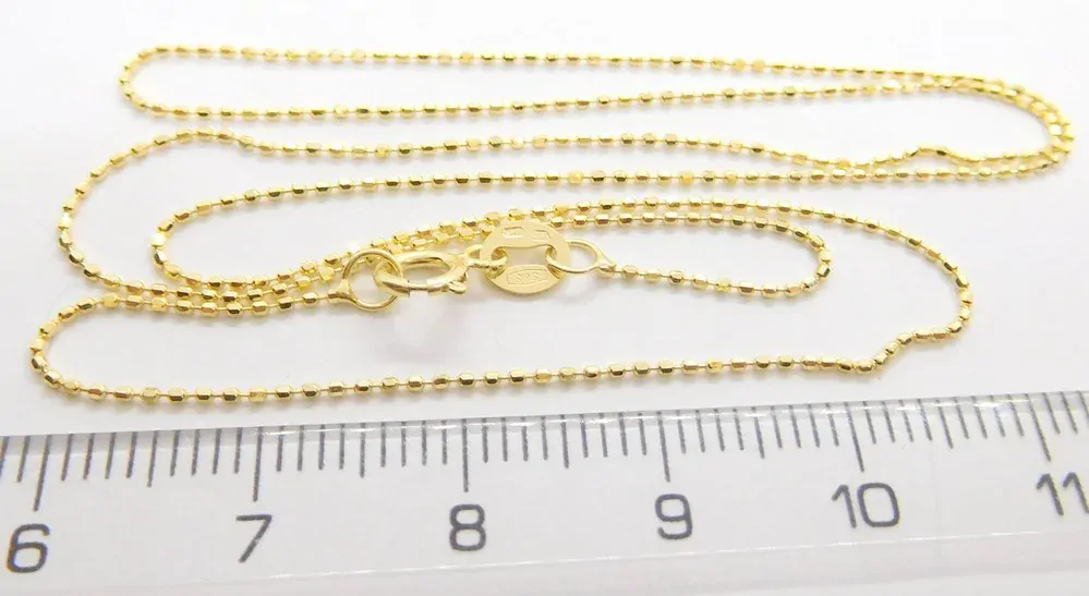 Klenoty Budín Dámský zlatý přívěskový řetízek 585/1,19gr 50cm HK6146