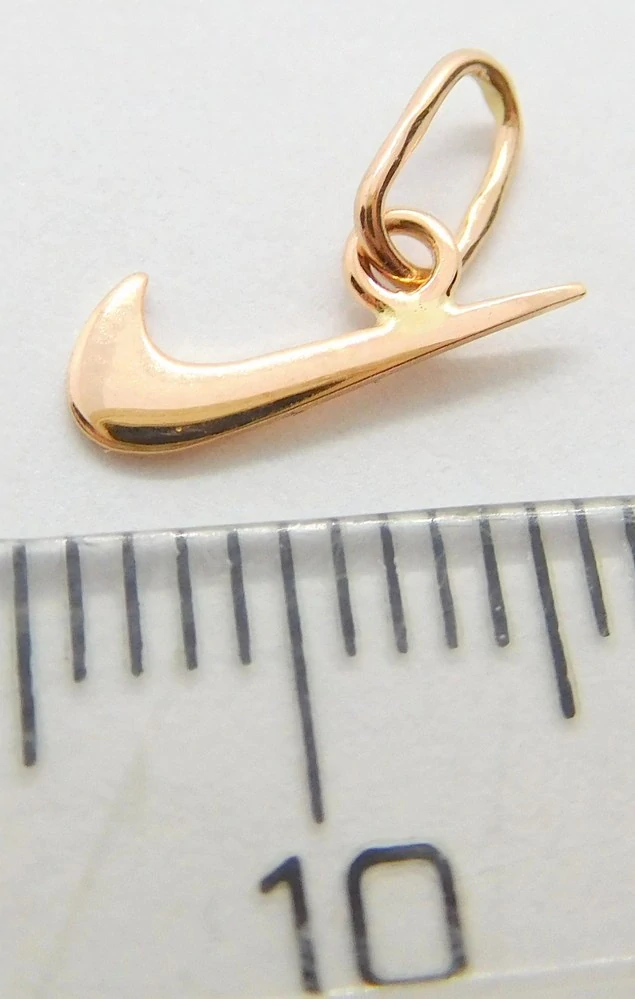 Klenoty Budín Zlatý přívěsek z růžového zlata tvar NIKE 585/0,16gr 741045339