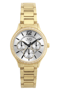 JVD Dámské ocelové šperkové hodinky s chronografem JVD JE404.2