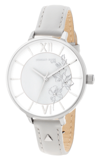 SUNDAY ROSE Dámské luxusní designové hodinky SUNDAY ROSE Fashion Orchid Leather SUN-F10