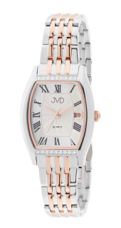 JVD Dámské elegantní hranaté šperkové hodinky JVD JG1027.2