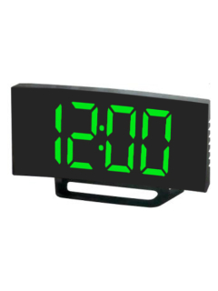 JVD Digitální budík do sítě se zelenými LED svítícími čísly JVD SB3811.1