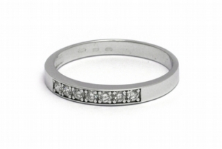 Luxusní diamantový prsten s přírodními diamanty 585/1,87 gr J-20692-12 POŠTOVNÉ ZDARMA!