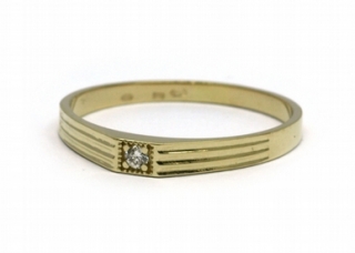 Luxusní zásnubní prsten s přírodními diamanty 585/1,52  gr J-20618-11 POŠTOVNÉ ZDARMA!