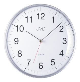 Netikajcí analogové tiché nástěnné hodiny JVD HA16.1