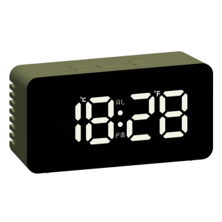 JVD Digitální budík do sítě s bílými LED svítícími čísly JVD SB3658.6